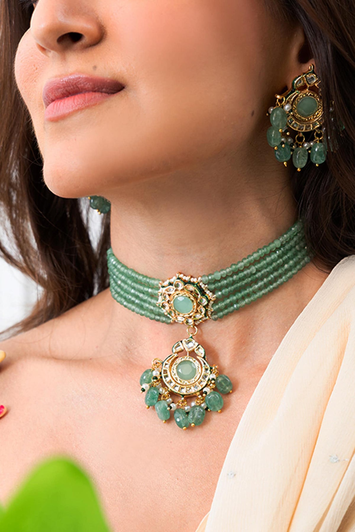 Grandeur Royal Necklace Set 