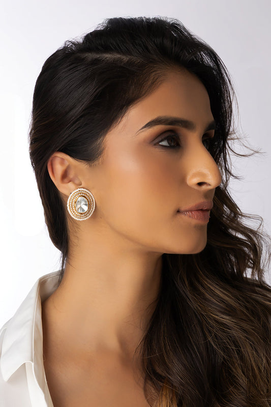 Mandala Disc Earrings 