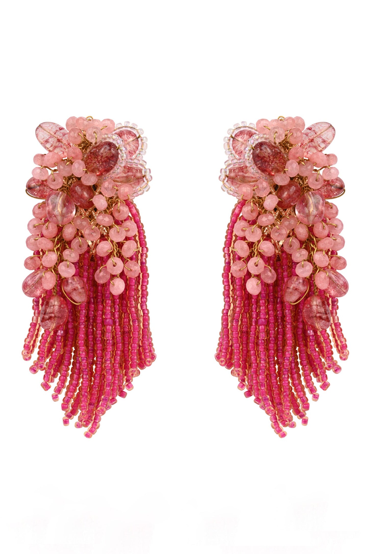 Crystal Long Earrings 