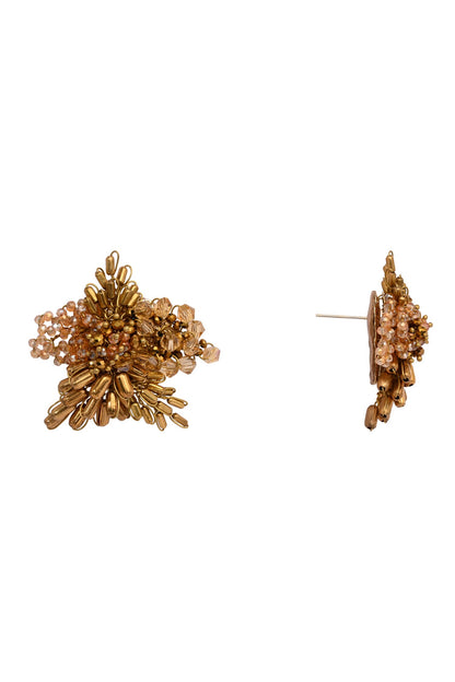 Metallic Abstart Earrings 