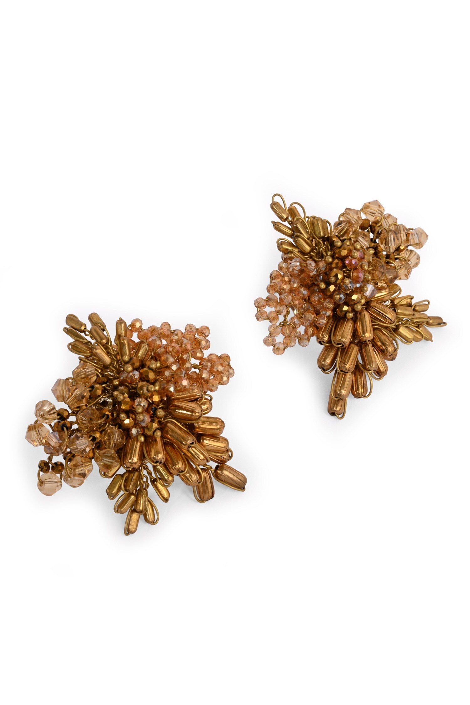 Metallic Abstart Earrings 