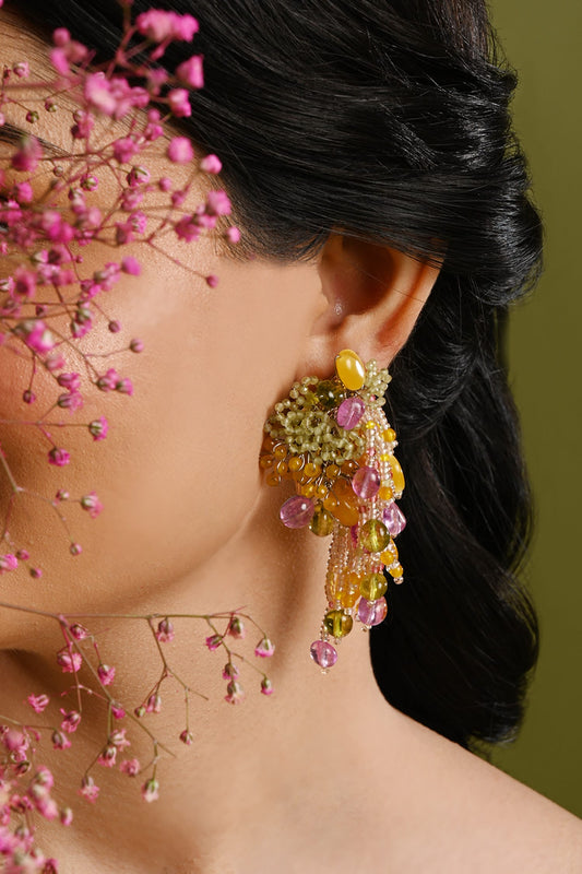 Colourful Stone Earrings 