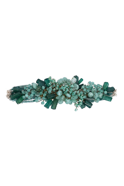 Green Stone Embellished Bracelet 