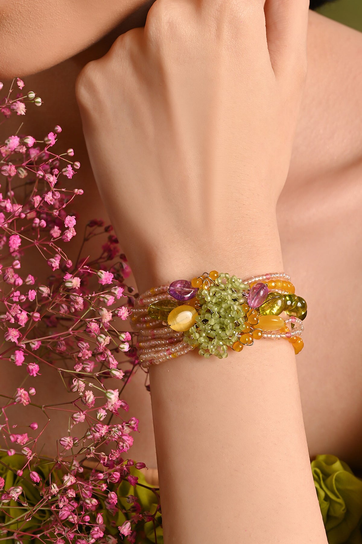 Stone Embellished Bracelet 