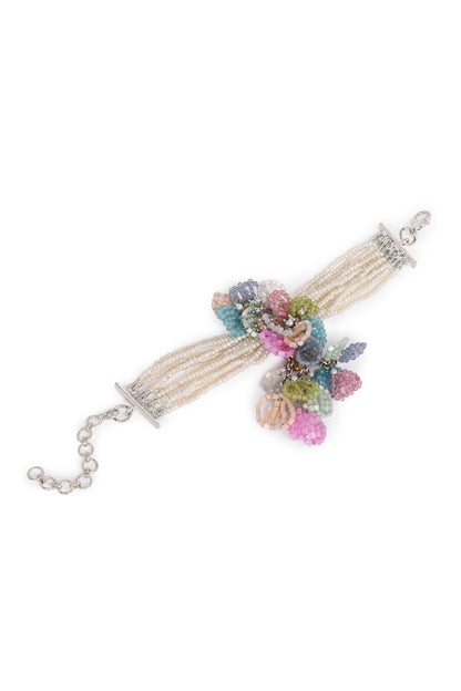 Floral Petal Embellished Bracelet 