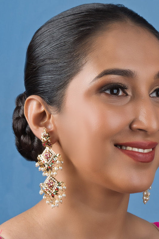 Inara Jadau Earrings 