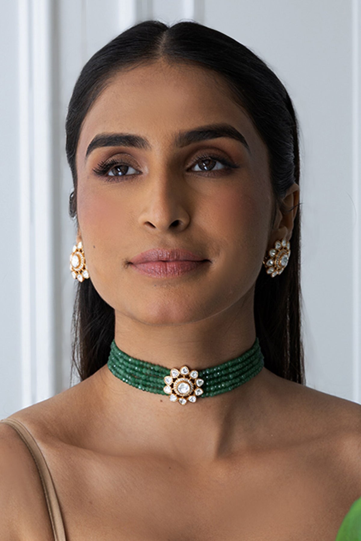Regal Bloom Necklace Set 
