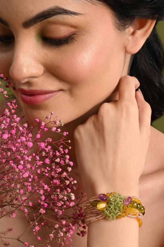 Stone Embellished Bracelet 