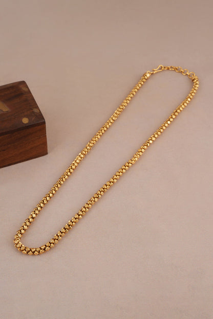 Antique Box Carved Chain 