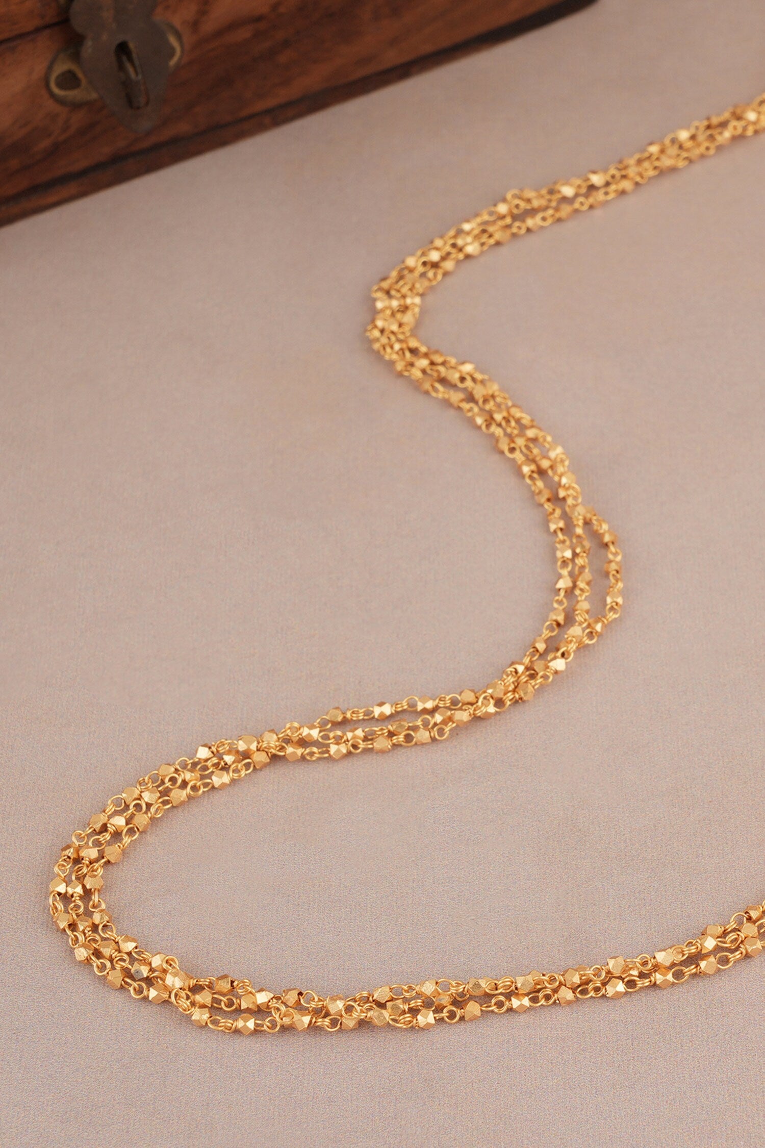 Three Layered Antique Necklace 