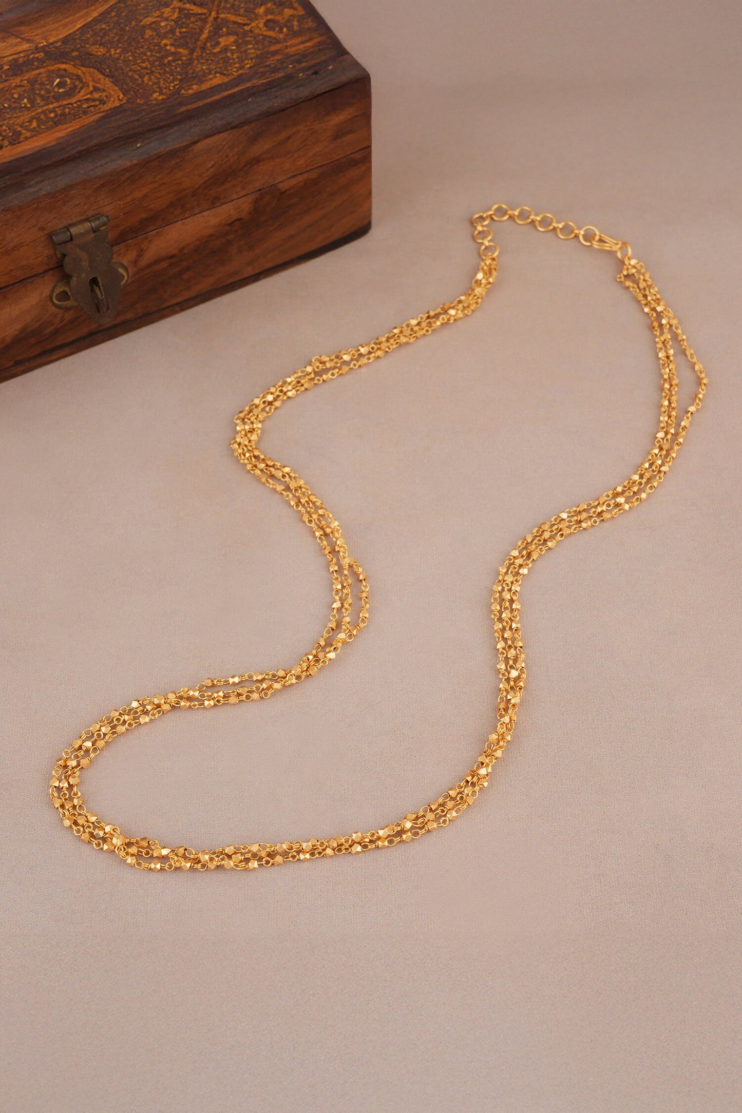 Three Layered Antique Necklace 