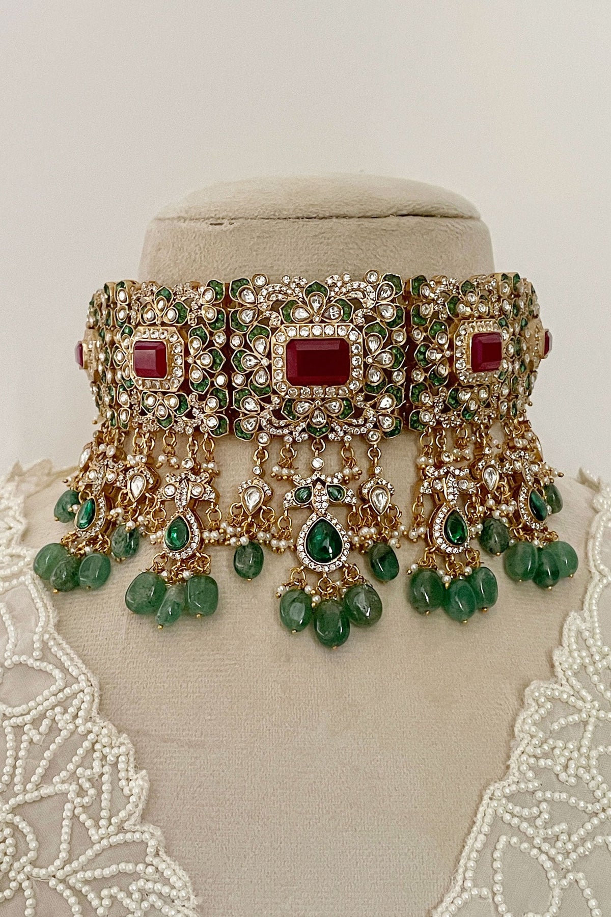 Polki Embellished Choker 