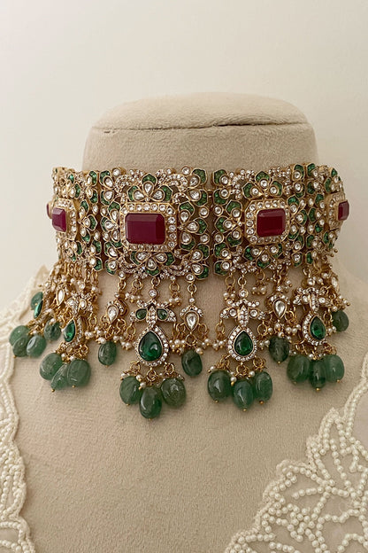Polki Embellished Choker 