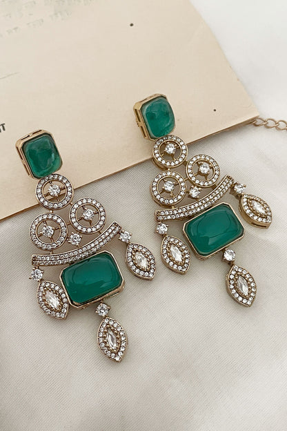 Stone Studded Necklace Set 