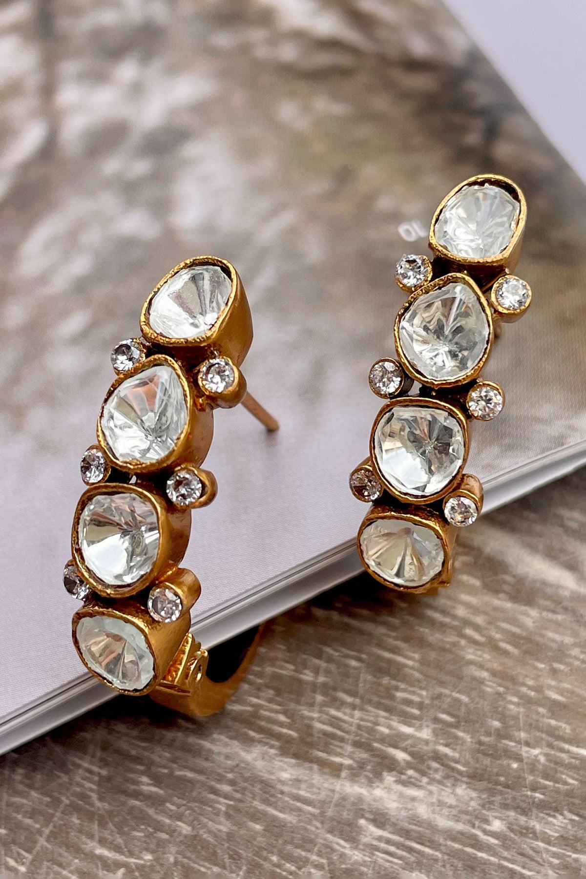 Polki Embellished Earrings 