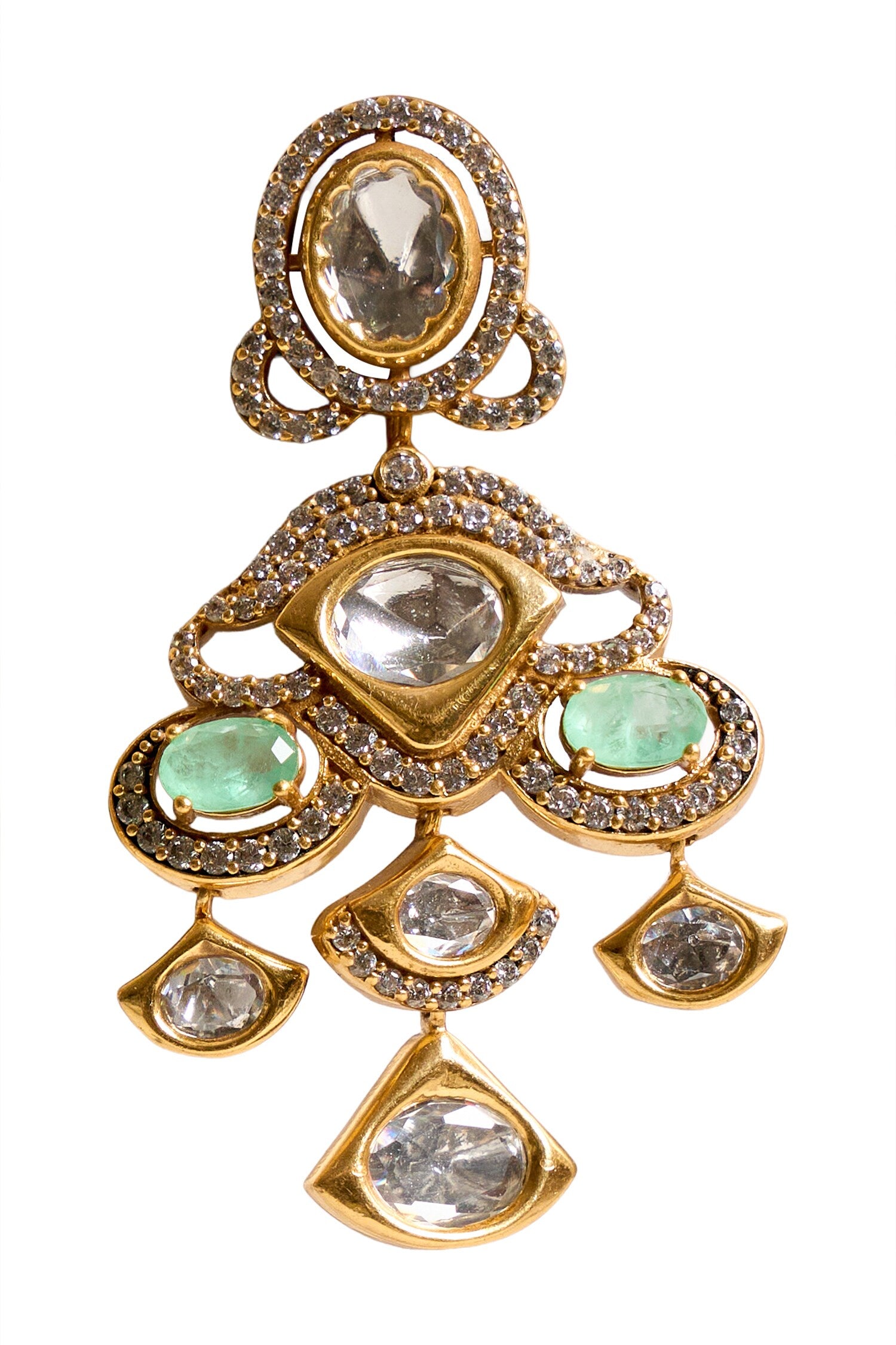 Stone Embellished Earrings 