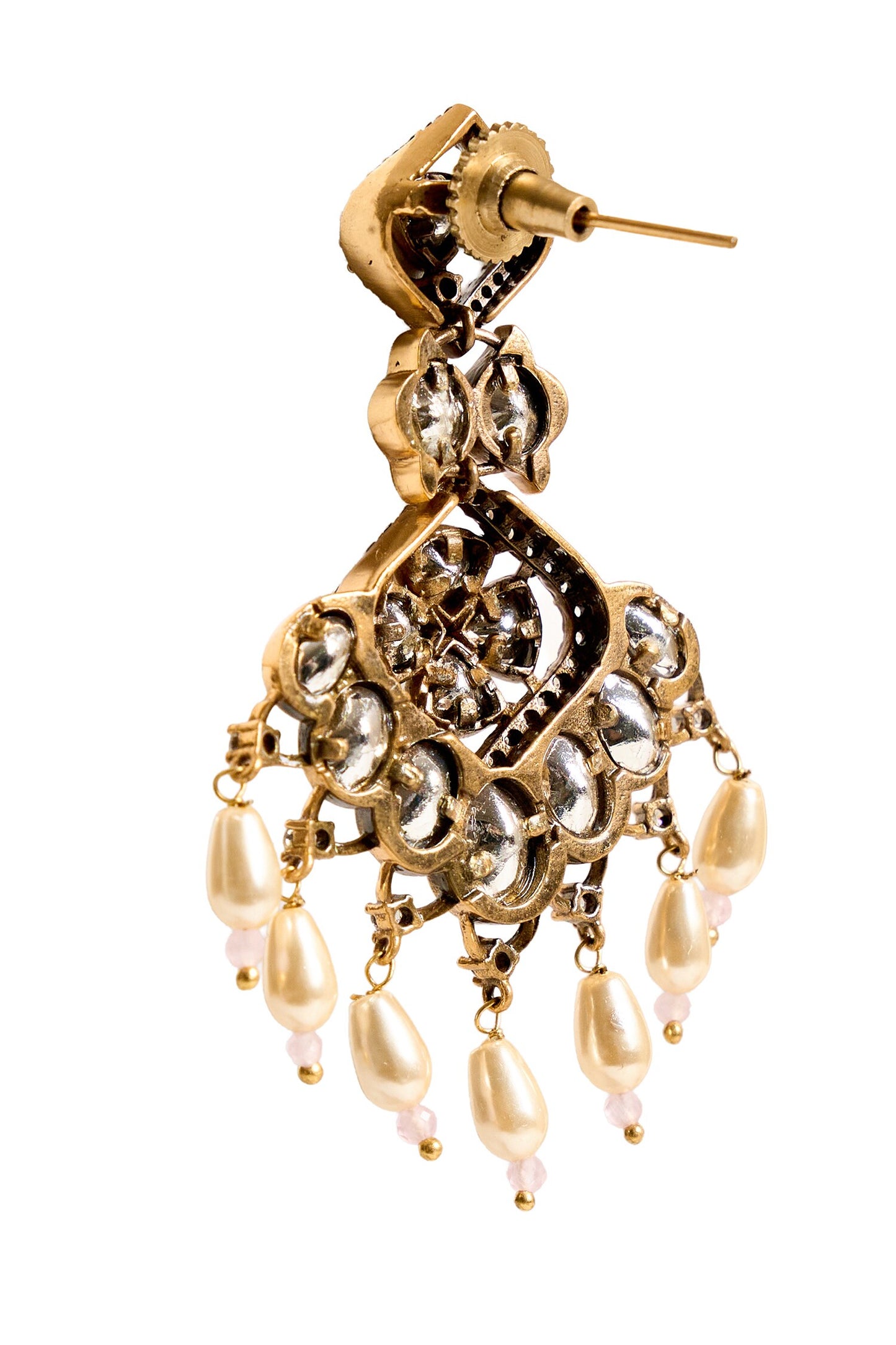 Embellished Bead Drop Earrings 