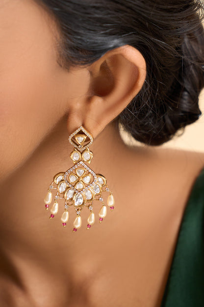 Bead Drop Dangling Earrings 
