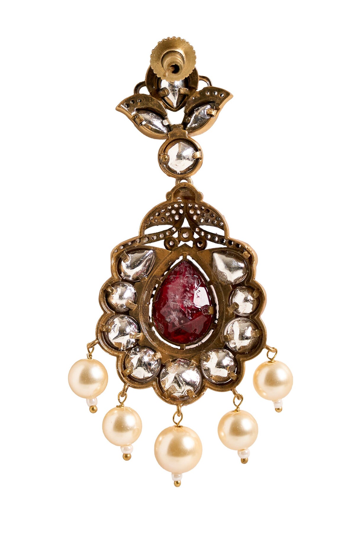Bead Drop Embellished Earrings 