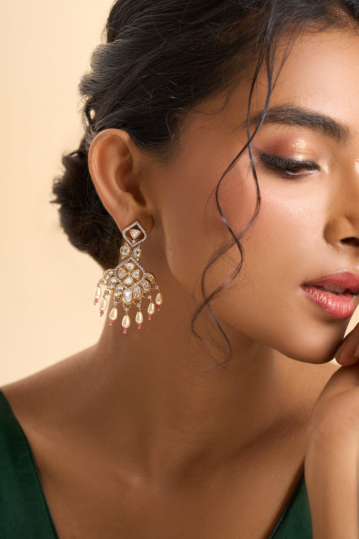 Bead Drop Dangling Earrings 