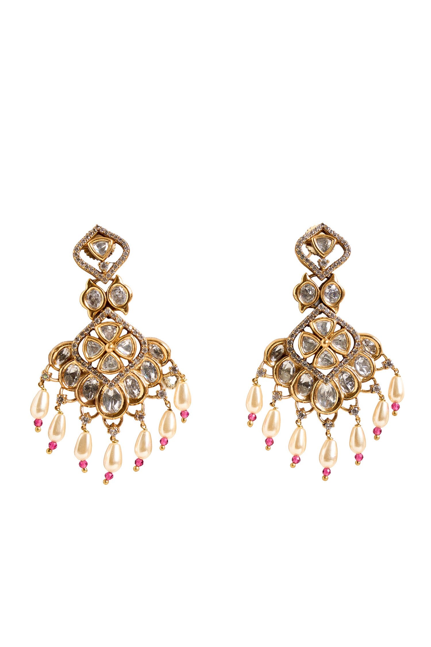 Bead Drop Dangling Earrings 