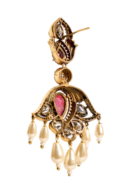 Embellished Dangling Drop Earrings 
