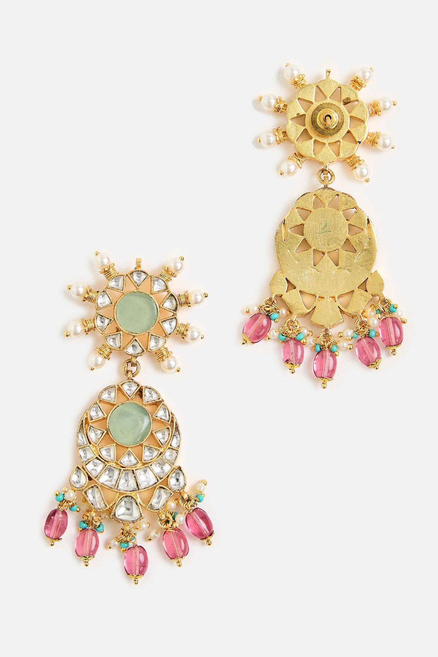 Kundan & Beaded Bridal Choker Set 