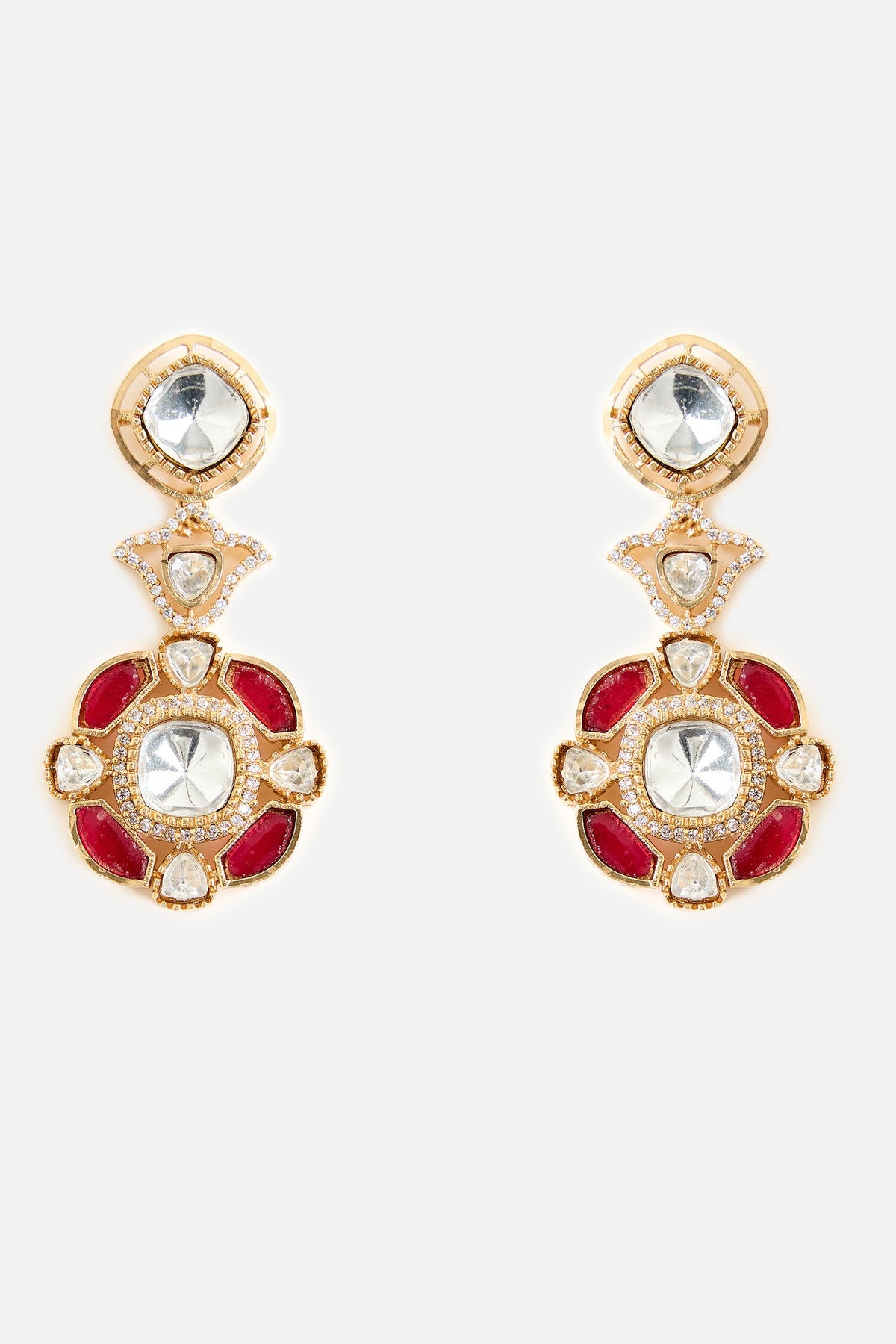 Gemstones & Kundan Necklace Set 