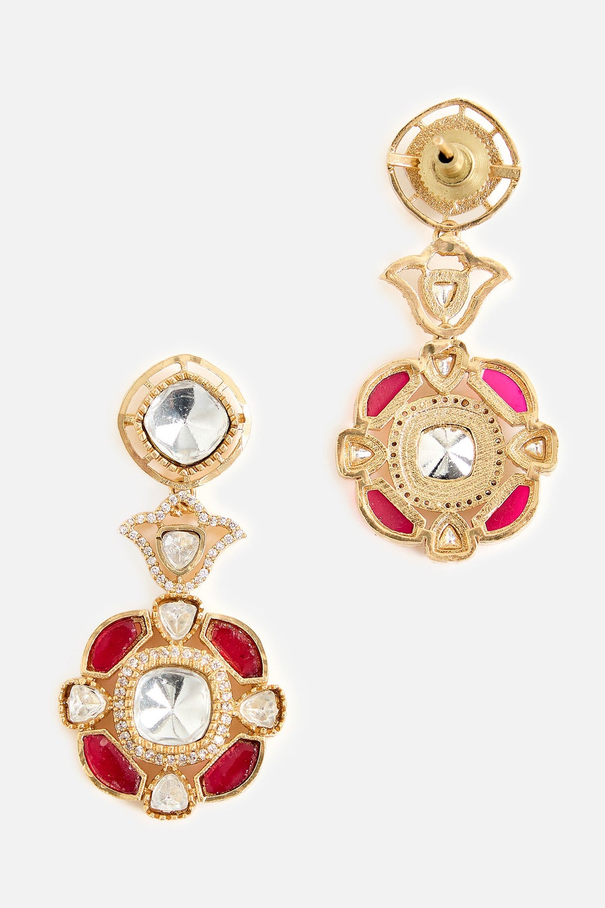 Gemstones & Kundan Necklace Set 