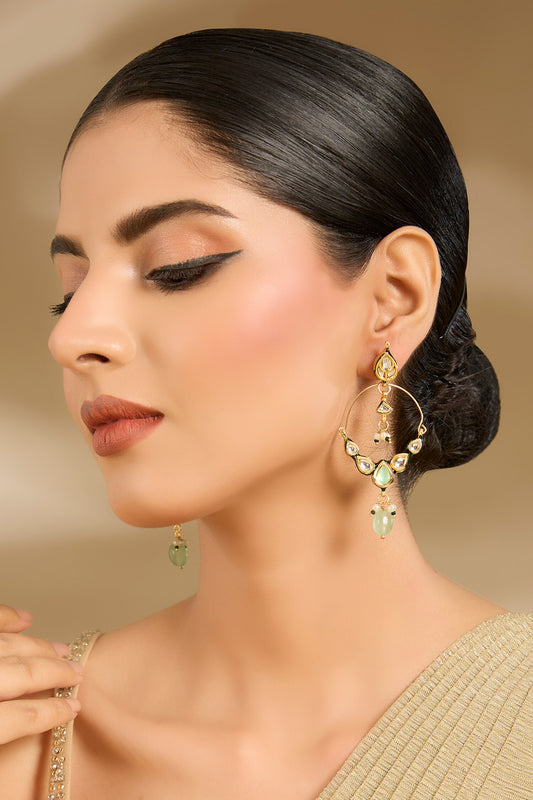 Polki Embellished Earrings 