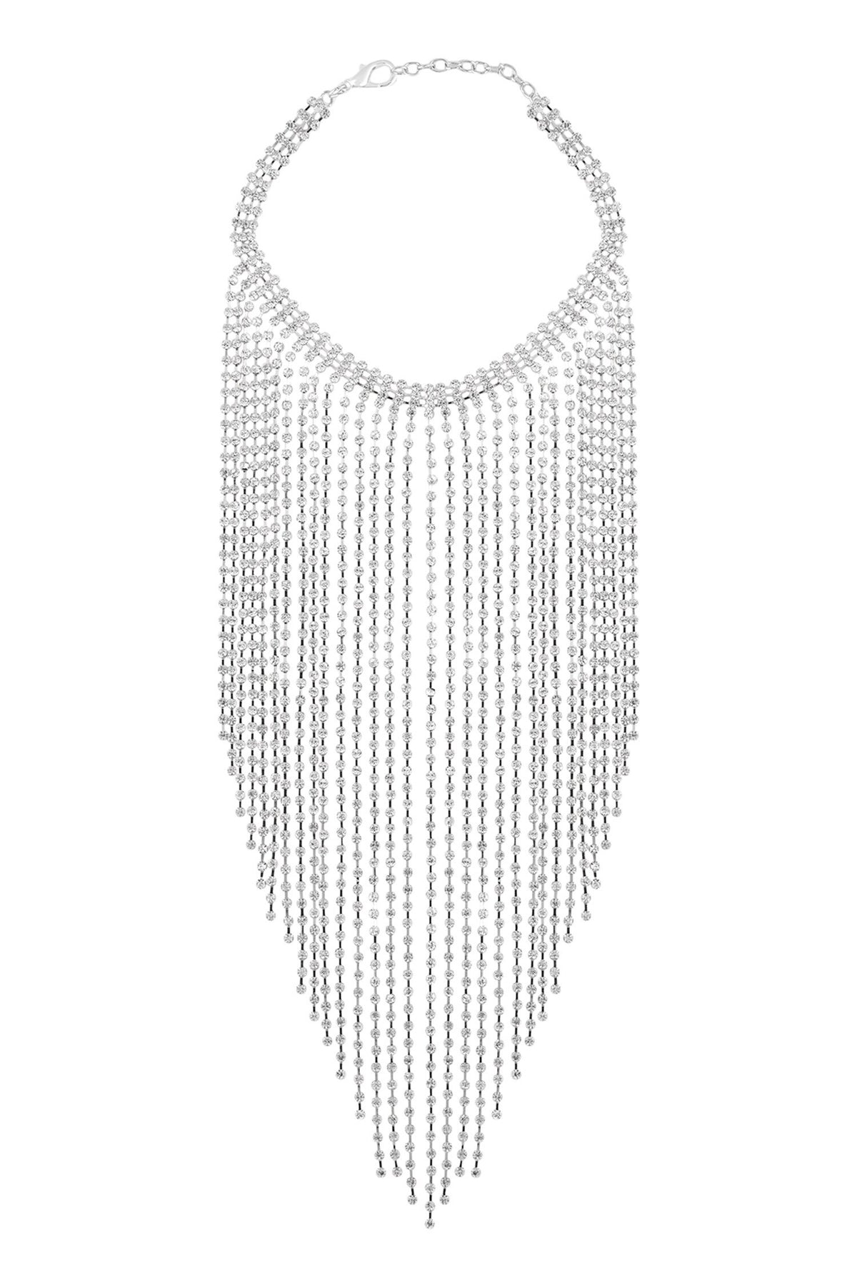 Fringe Choker Necklace 