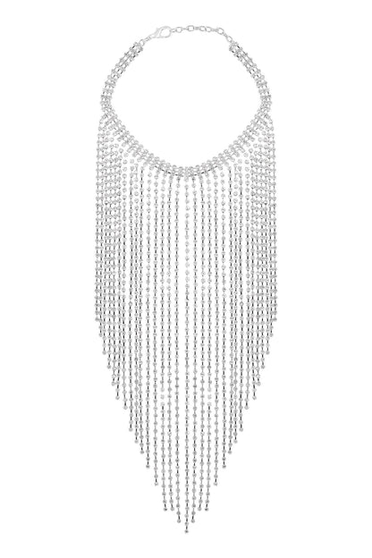 Fringe Choker Necklace 
