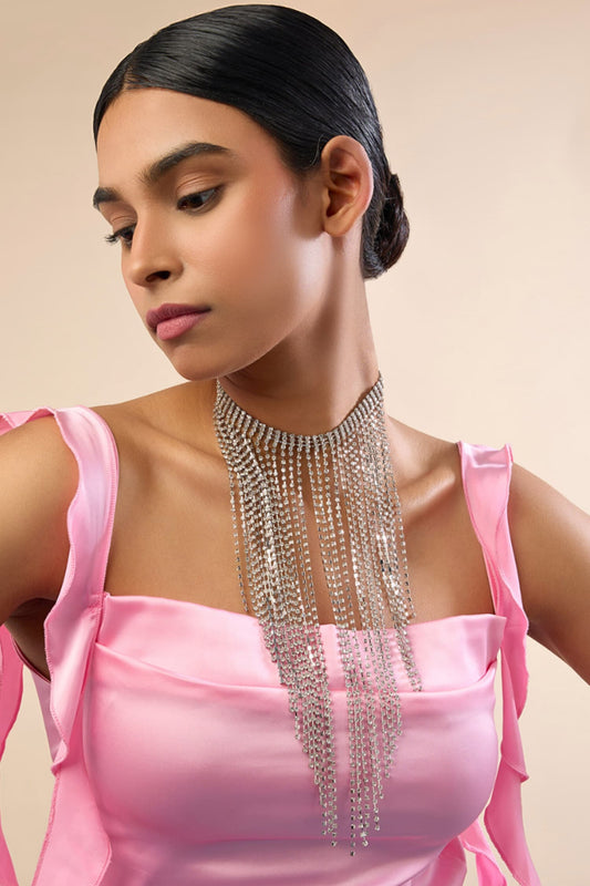 Fringe Choker Necklace 