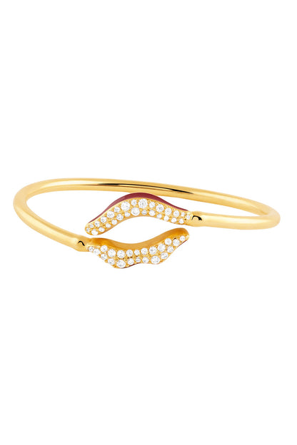 Deliria Lip Cuff Bracelet 