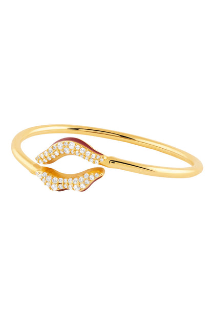 Deliria Lip Cuff Bracelet 