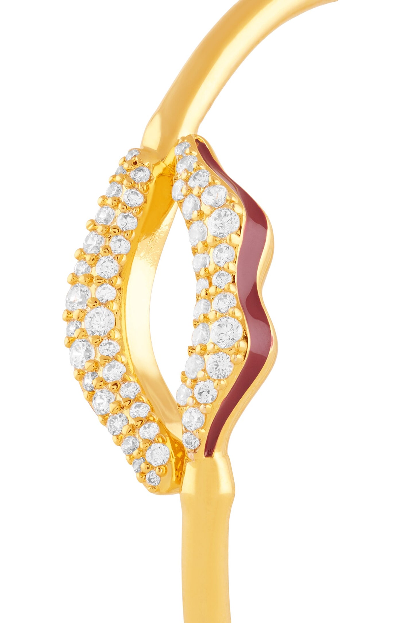 Deliria Lip Cuff Bracelet 