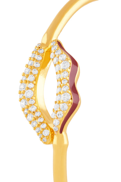 Deliria Lip Cuff Bracelet 