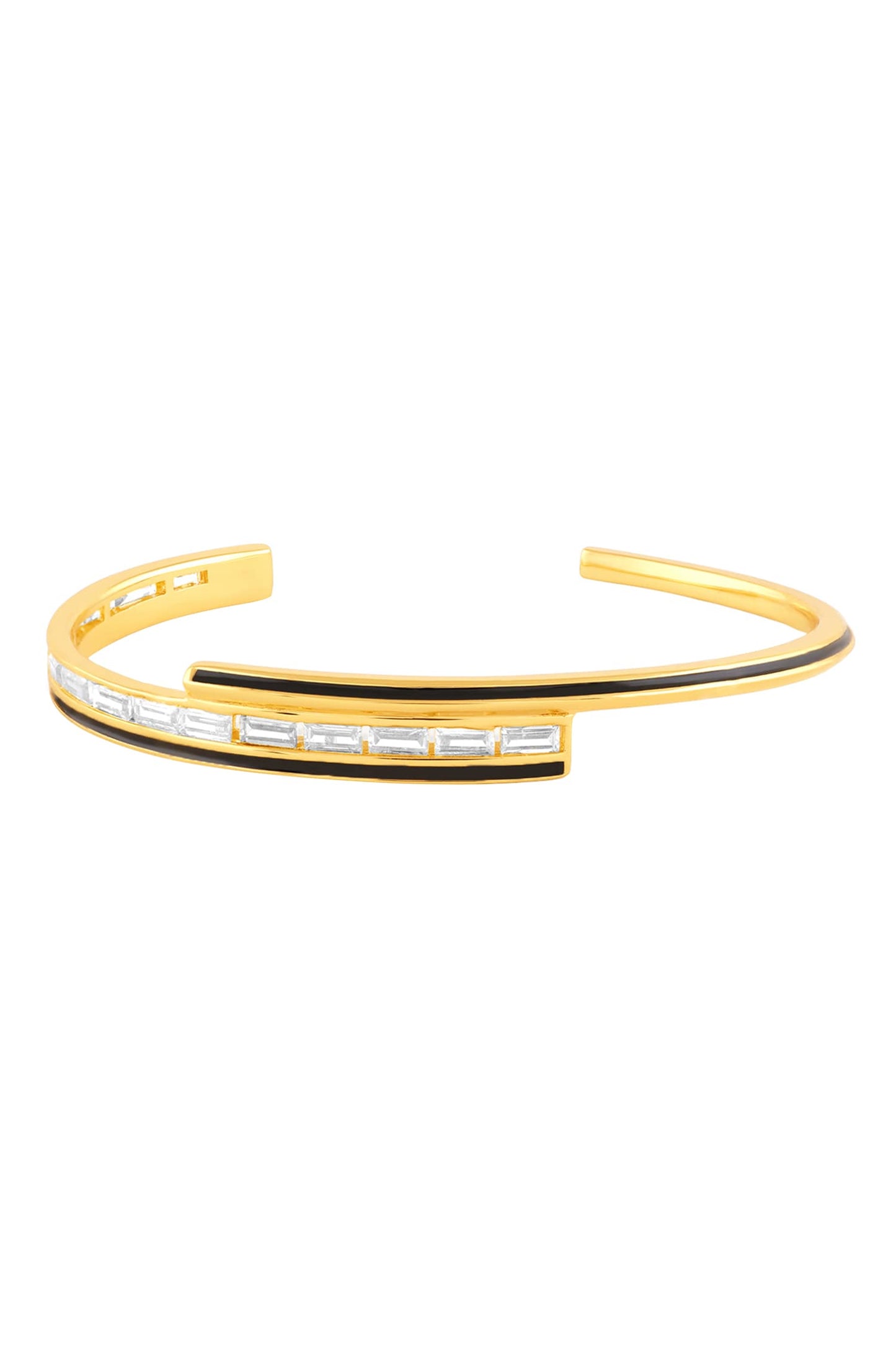 Dreama Yellow Cuff Bracelet 