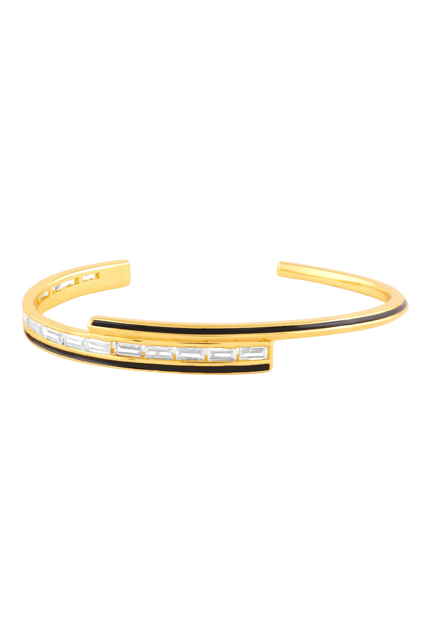 Dreama Yellow Cuff Bracelet 