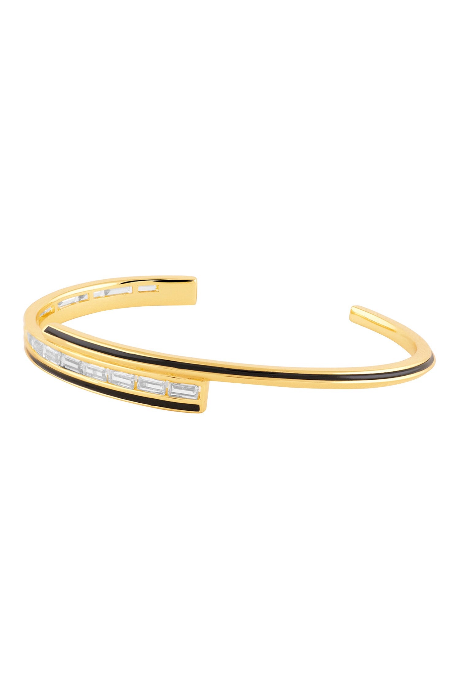 Dreama Yellow Cuff Bracelet 