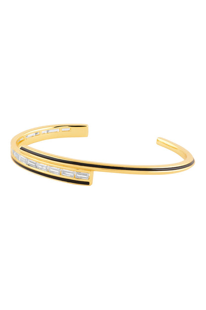 Dreama Yellow Cuff Bracelet 