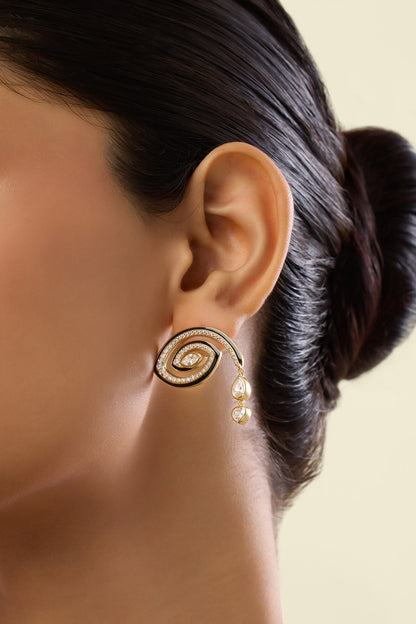Dream Drip Stud Earrings 