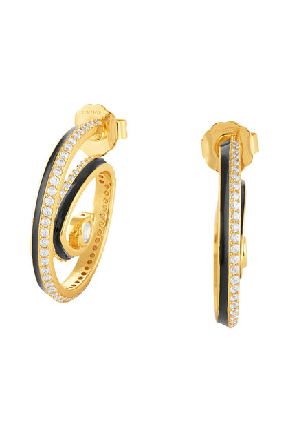 Phantasma Double Hoop Earrings 
