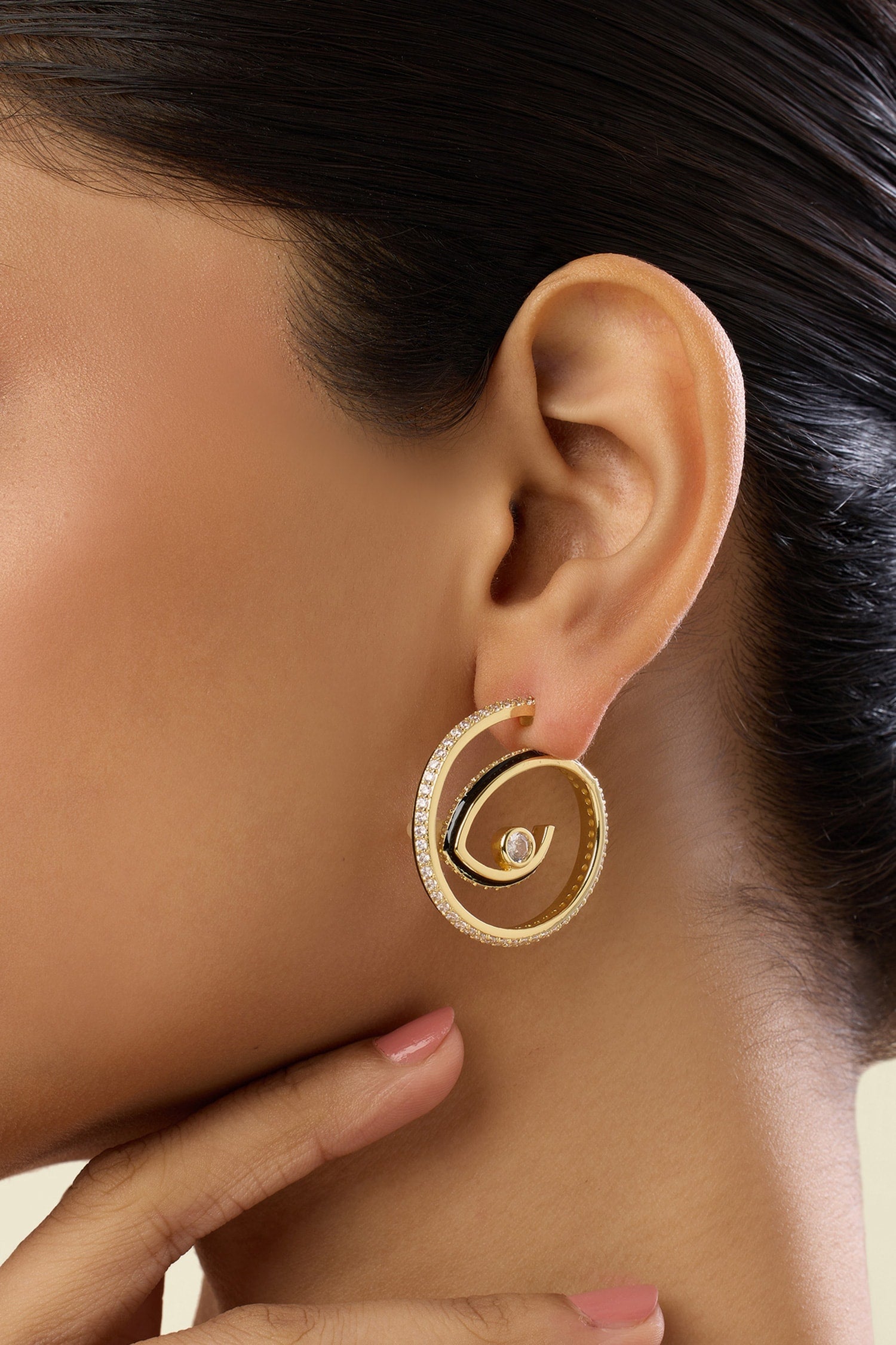 Phantasma Double Hoop Earrings 