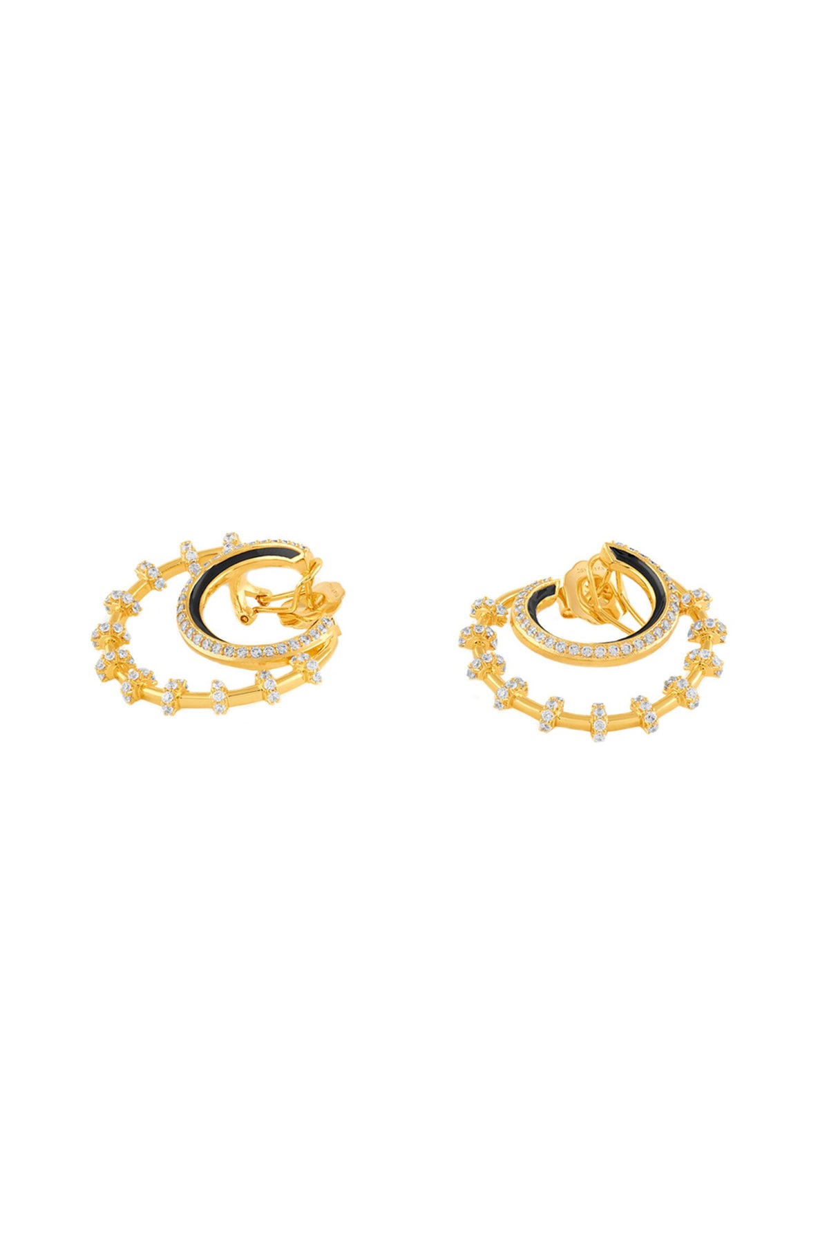 Tanguya Double Hoop Earrings 