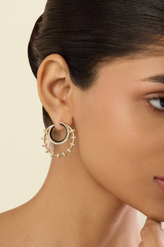 Tanguya Double Hoop Earrings 
