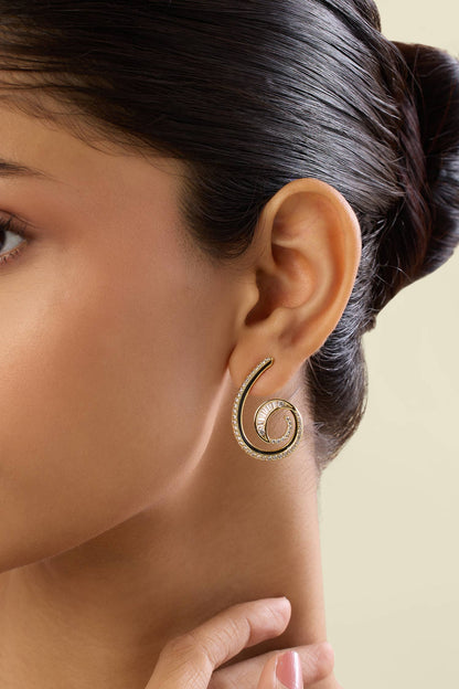 Surra Statement Hoop Earrings 