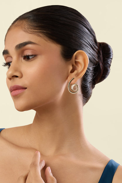 Surra Statement Hoop Earrings 