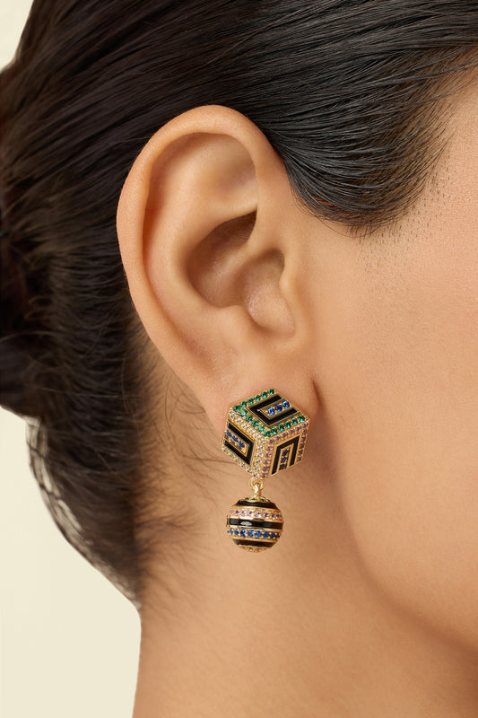 Arpelle Surreal Dangler Earrings 