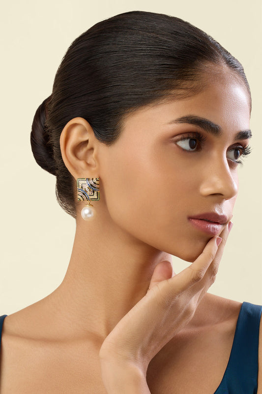 Remedios Pearl Dangler Earrings 
